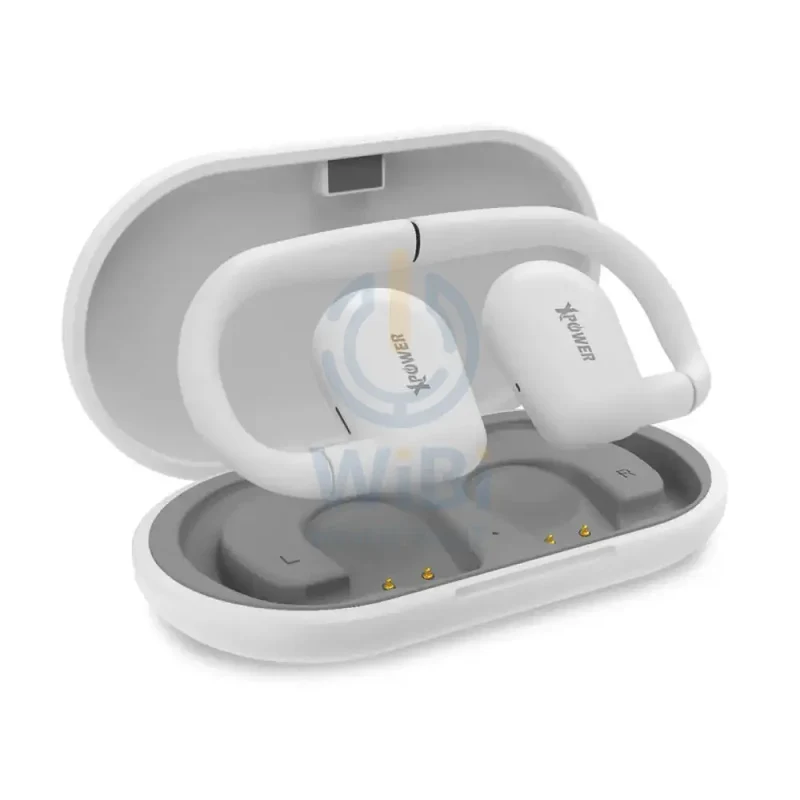 XPower Open Ear Bluetooth Earbuds - White