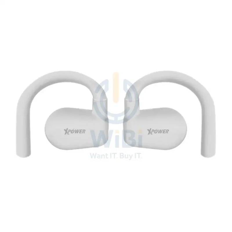 XPower Open Ear Bluetooth Earbuds - White