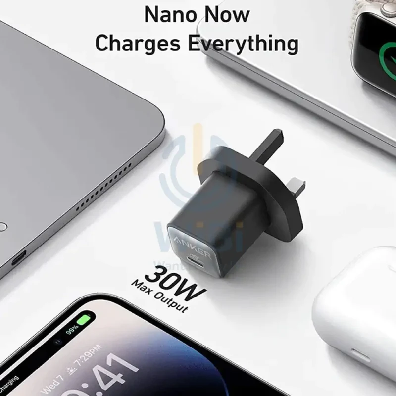 Anker 511 Nano 3 Charger - 30W / Black
