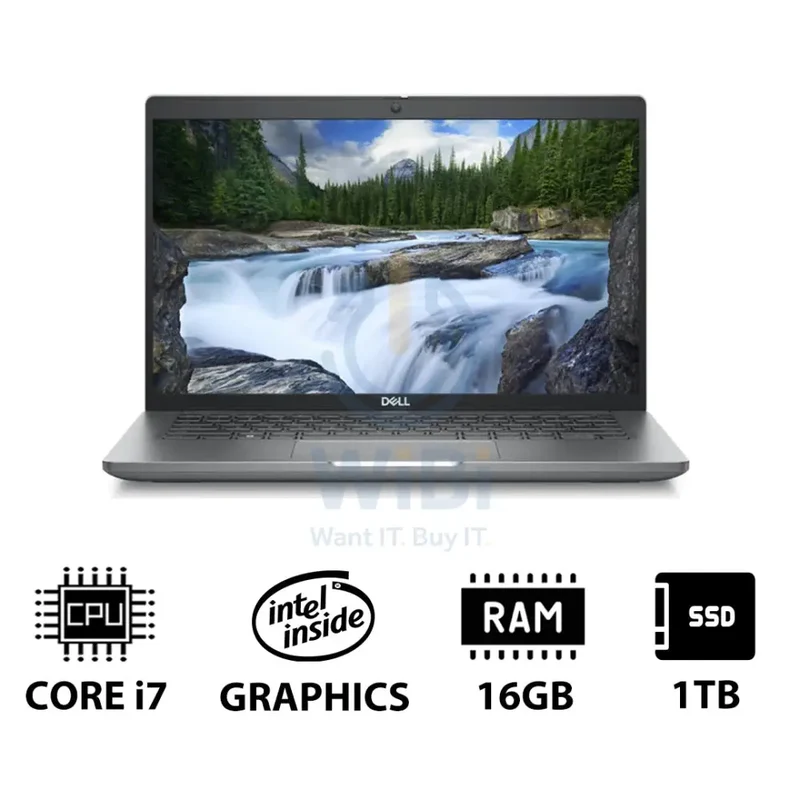 Dell Latitude 5440 - 14.0" FHD / i7 / 16GB / 1TB (NVMe M.2 SSD) / DOS (Without OS) / 1YW - Laptop