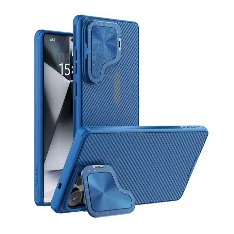 Nillkin Camshield Prop Magnetic Camera Protective Case - Samsung Galaxy S25 Ultra / Blue