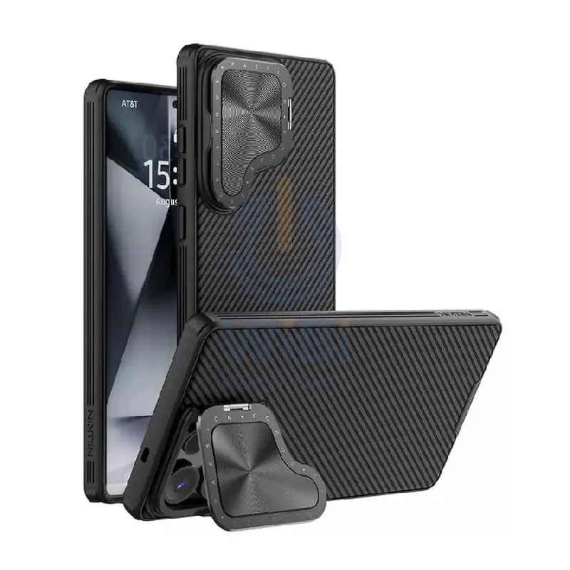 Nillkin Camshield Prop Magnetic Camera Protective Case - Samsung Galaxy S25 Ultra / Black