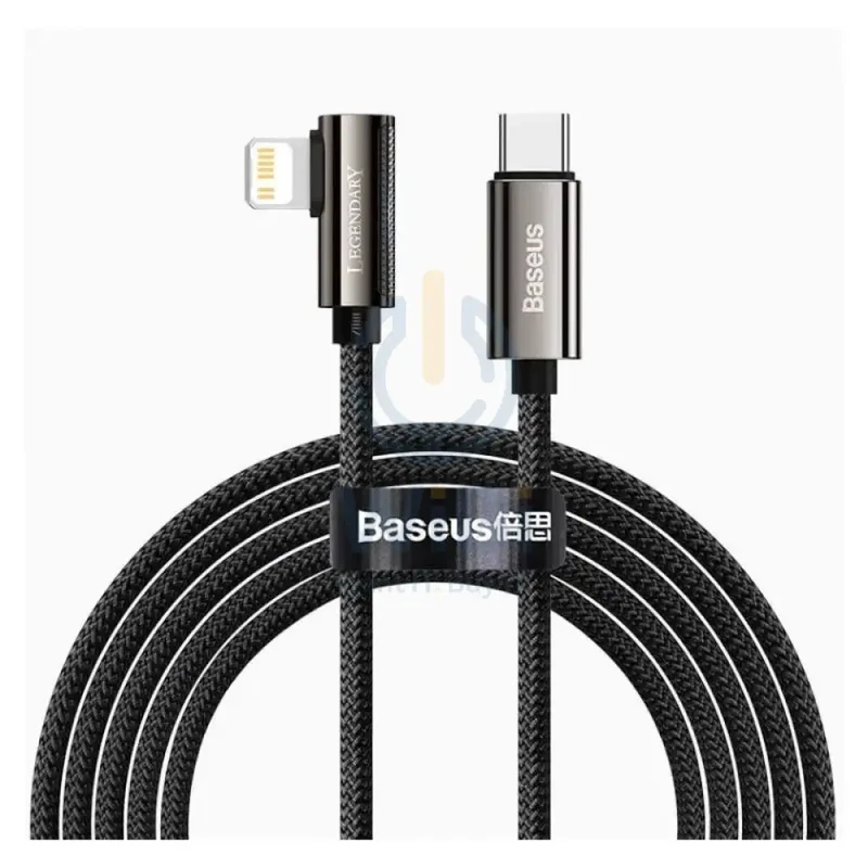 Baseus CATLCS-A01 Legend Series Elbow Fast Charging Data Cable Type-C to Lightning For iPhone PD 20W 2m Black