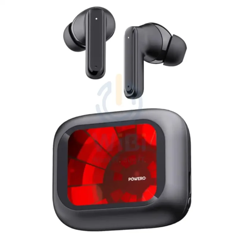 PowerO+ Lara ANC True Wireless Earbuds - 400mAh / Black