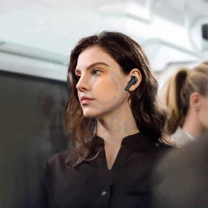 PowerO+ Stripes True Wireless Earbuds - 280mAh / Black/Red