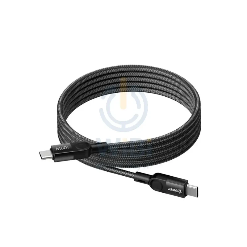 XPower MCC100 Magnetic Cable - 1 Meter / 100W / Type-C / Black