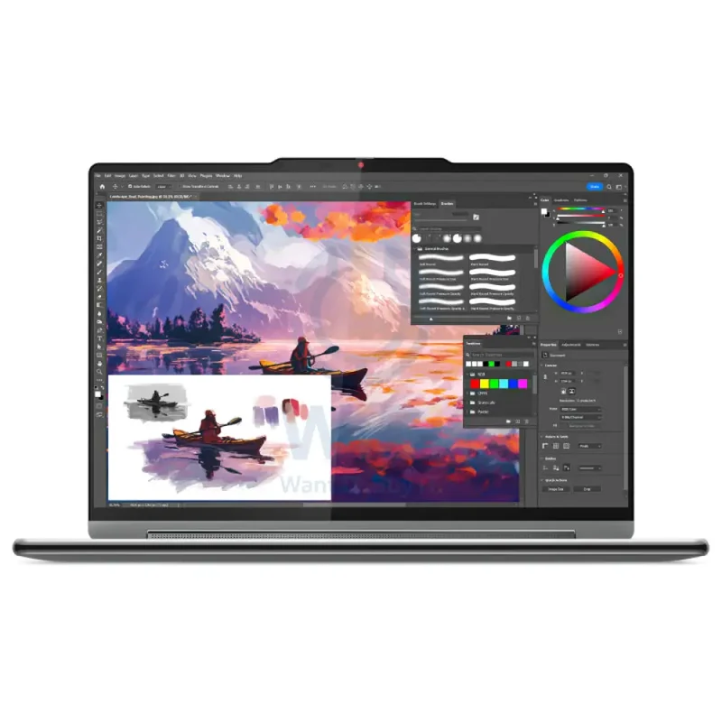 Lenovo Yoga 9 2-in-1 Gen 9 - 14.0" 4K WQUXGA OLED Touch / Ultra 7 155H / 16GB / 1TB (NVMe M.2 SSD) / Win 11 Home / Arb/Eng / 2YW / Lenovo Slim Pen / USB-C 3-in-1 Hub + Lenovo YOGA 14-inch Sleeve / Luna Grey - Laptop