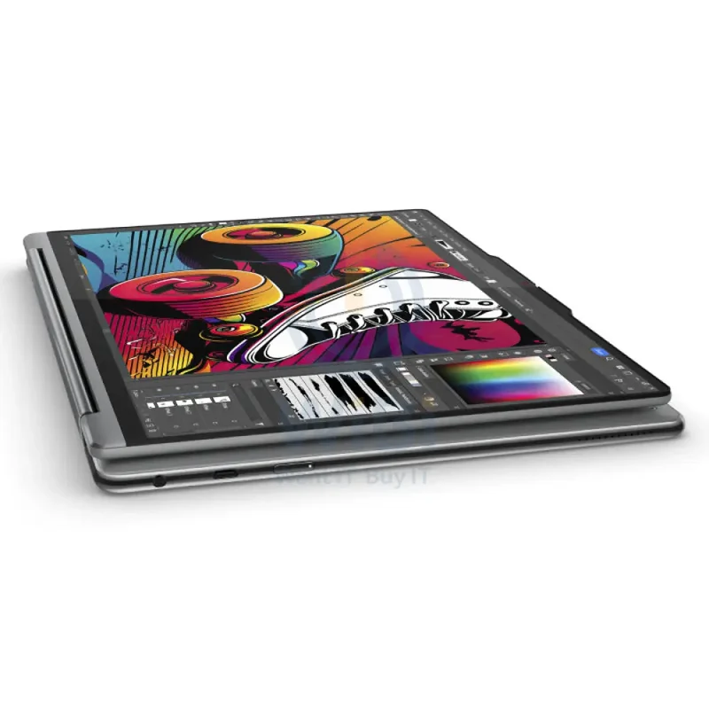 Lenovo Yoga 9 2-in-1 Gen 9 - 14.0" 4K WQUXGA OLED Touch / Ultra 7 155H / 16GB / 1TB (NVMe M.2 SSD) / Win 11 Home / Arb/Eng / 2YW / Lenovo Slim Pen / USB-C 3-in-1 Hub + Lenovo YOGA 14-inch Sleeve / Luna Grey - Laptop