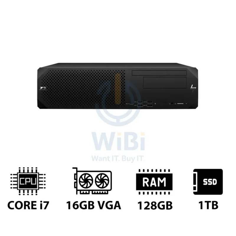 HP Z2 G9 SFF Workstation - i7-13700K 3.40GHz / 16-Cores / 128GB / 1TB (NVMe M.2 SSD) / RTX 2000 Ada 16GB VGA / Win 11 Pro / 3YW