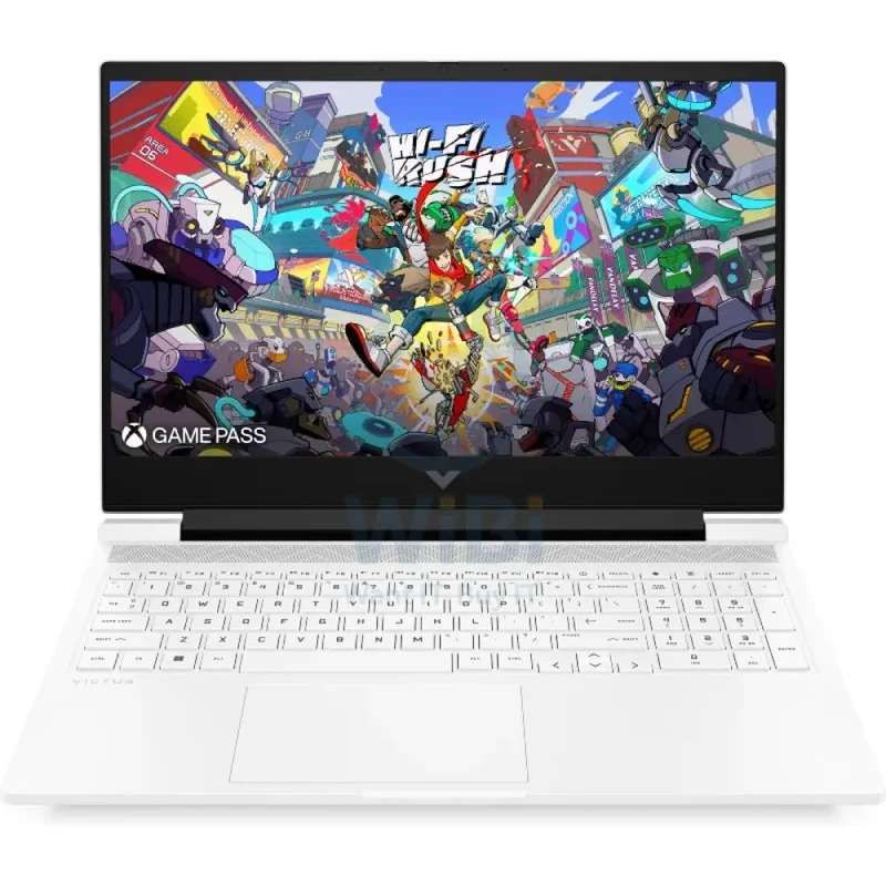 HP Victus Gaming Laptop 16-R1050NE - 16.1" FHD / i7 / 64GB / 500GB (NVMe M.2 SSD) / RTX 4070 8GB VGA / DOS (Without OS) / 1YW / Ceramic White - Laptop