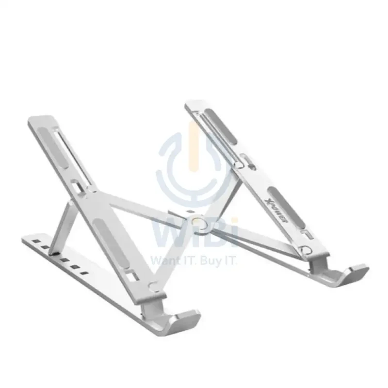 XPower LS2 Foldable Laptop Stand - Silver