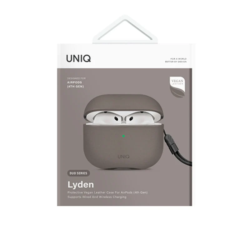 UNIQ LYDEN DS Case - Apple AirPods (Gen 4) / Flint Grey