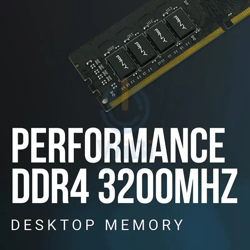 PNY Desktop Memory - 16GB / DDR4 / 3200MHz