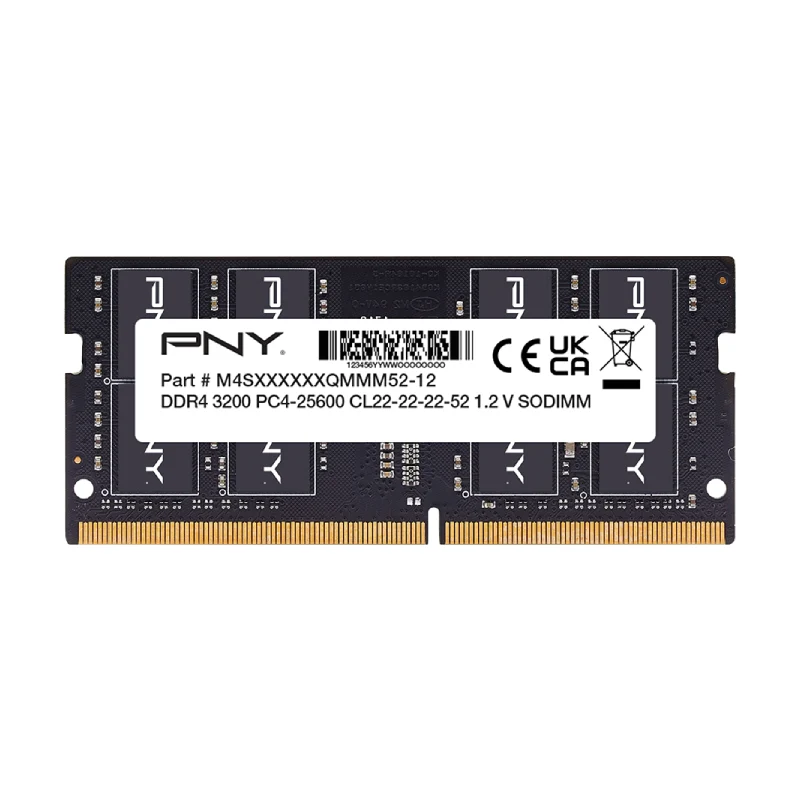 ذاكرة وصول عشوائي للابتوب بي إن واي، بسعة 8 جيجابايت، DDR4، بتردد 3200 ميجاهرتز