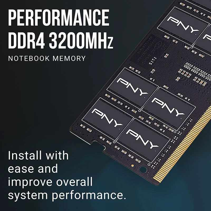 ذاكرة وصول عشوائي للابتوب بي إن واي، بسعة 8 جيجابايت، DDR4، بتردد 3200 ميجاهرتز