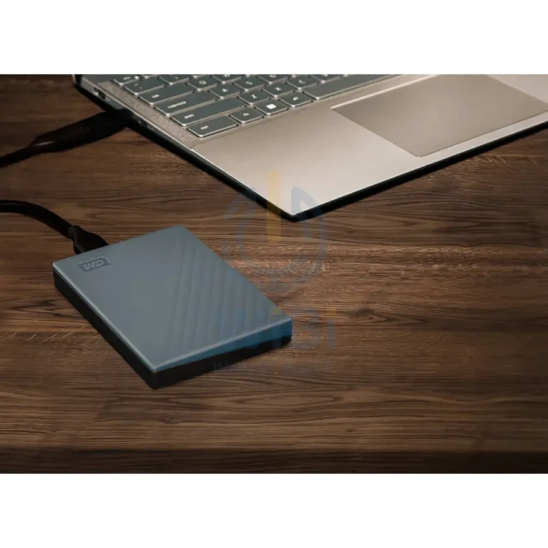WD My Passport - 6TB / Up to 5Gb/s / USB 3.2 Gen 1 / USB-C / Grey / External Hard Drive