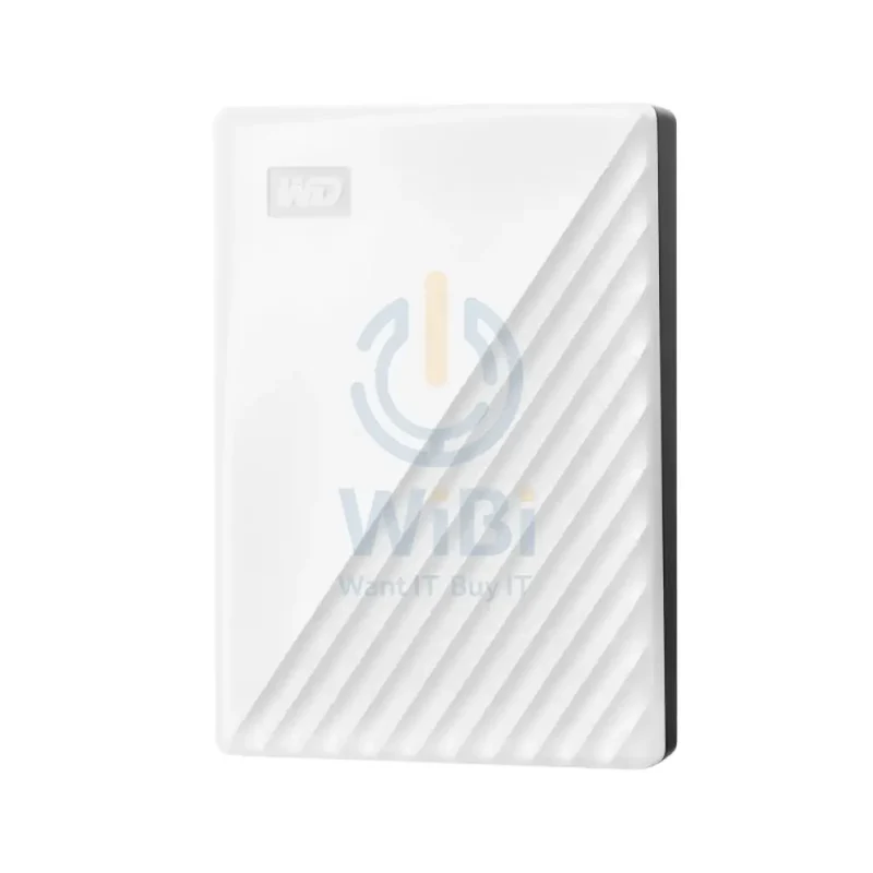 WD My Passport - 5TB / Up to 5Gb/s / USB 3.2 Gen 1 / White / External Hard Drive