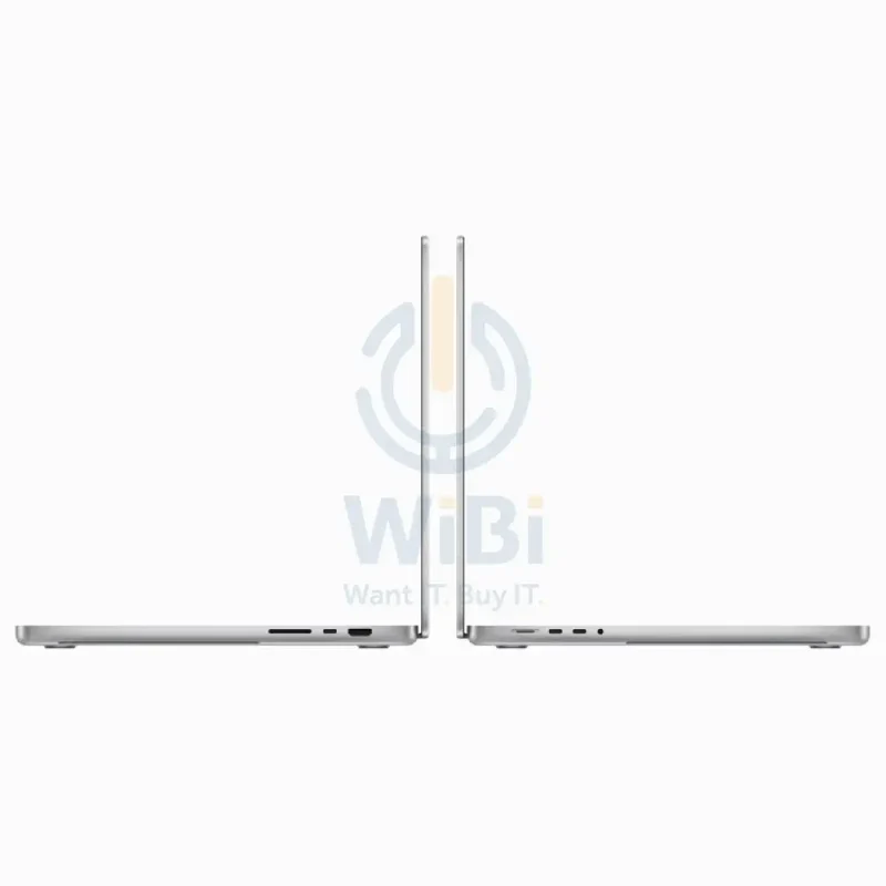 لابتوب آبل ماك بوك برو، شاشة حجم 16.2 بوصة / معالج M3 برو / وحدة معالجة مركزية 12 نواة / وحدة معالجة رسومات 18 نواة / ذاكرة وصول عشوائي 36 جيجابايت / محرك أقراص صلبة SSD بسعة 1 تيرابايت / عربي/إنجليزي / فضي / ضمان سنة واحدة