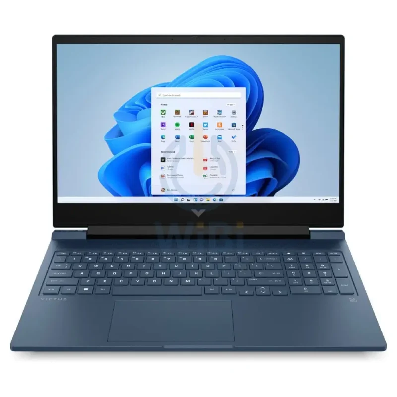 HP Victus Gaming Laptop 16-S0023NE - 16.1" QHD / AMD Ryzen 7 / 64GB / 500GB (NVMe M.2 SSD) / RTX 4070 8GB VGA / Win 11 Home / 1YW / Performance Blue - Laptop