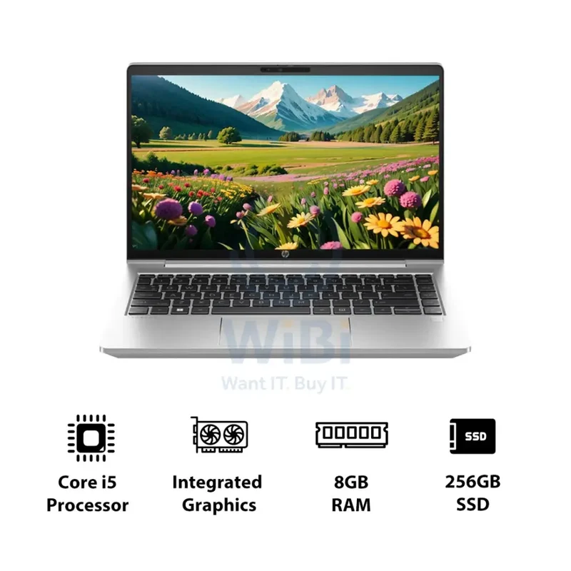 HP ProBook 440 G10 - 14.0" FHD / i5 / 8GB / 512GB (NVMe M.2 SSD) / DOS (Without OS) / 1YW - Laptop