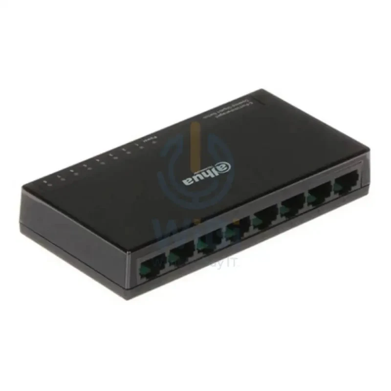 Dahua 8-Port Desktop Gigabit Ethernet Switch - 8 Ports / Unmanaged - Switch
