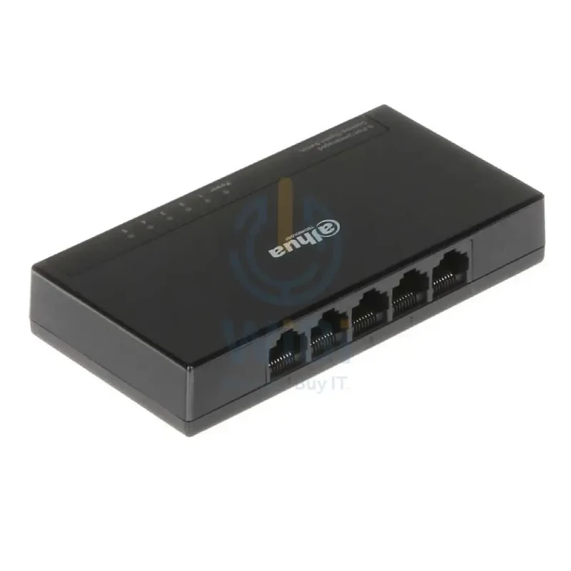 Dahua 5-Port Desktop Gigabit Ethernet Switch - 5 Ports / Unmanaged - Switch