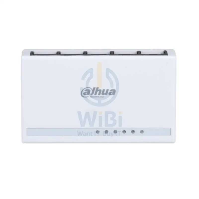 Dahua 5-Port Desktop Fast Ethernet Switch - 5 Ports / Unmanaged - Switch
