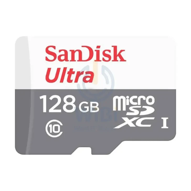 SanDisk Ultra microSDXC Card - 128GB / Up to 80MB/S / Black