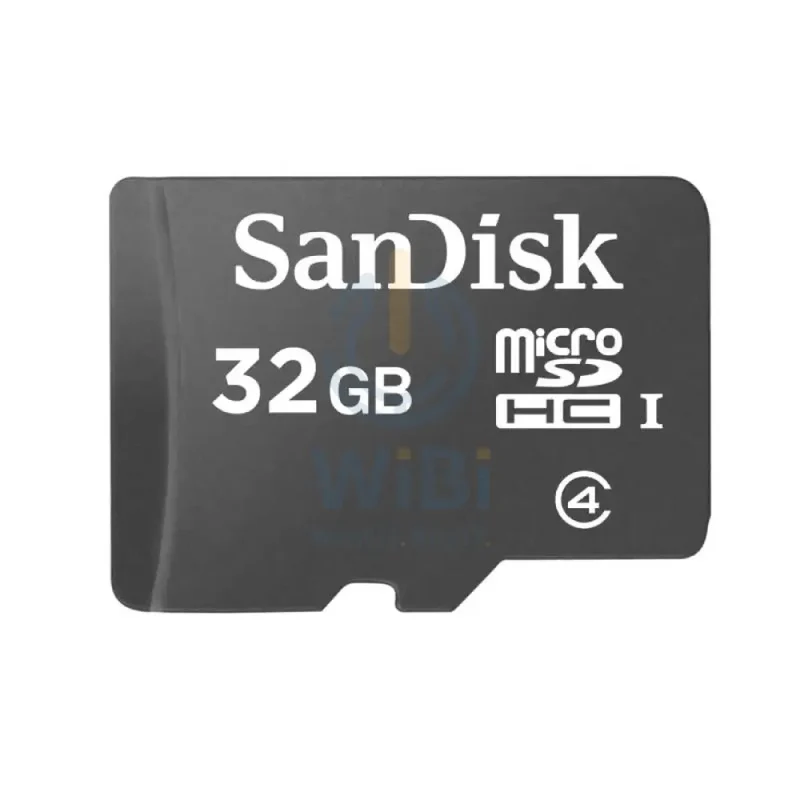 SanDisk MicroSD Card - 32GB / MicroSDHC / Black