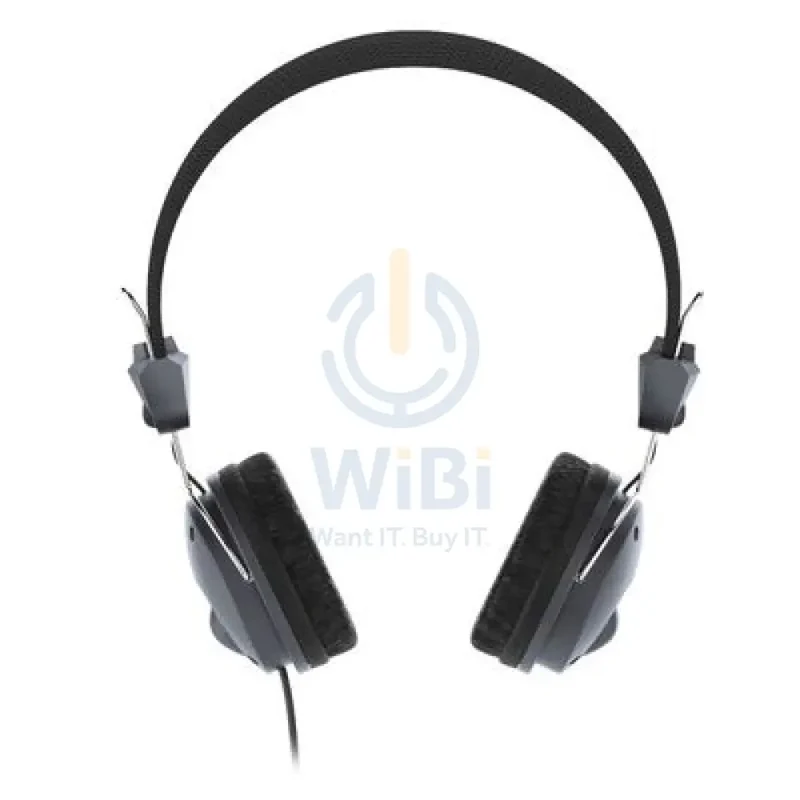 Hama Fun Wired Headphone, Microphone - Black