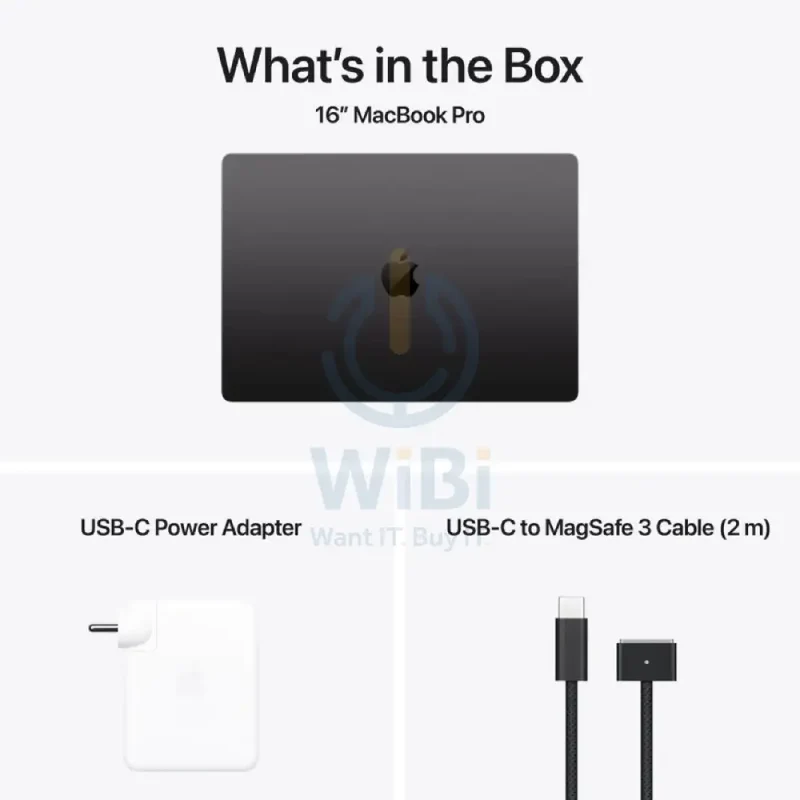 Apple MacBook Pro - 16.2" / M4 Pro / 14-Core CPU / 20-Core GPU / 48GB RAM / 512GB SSD / Arb/Eng / Space Black / 1YW