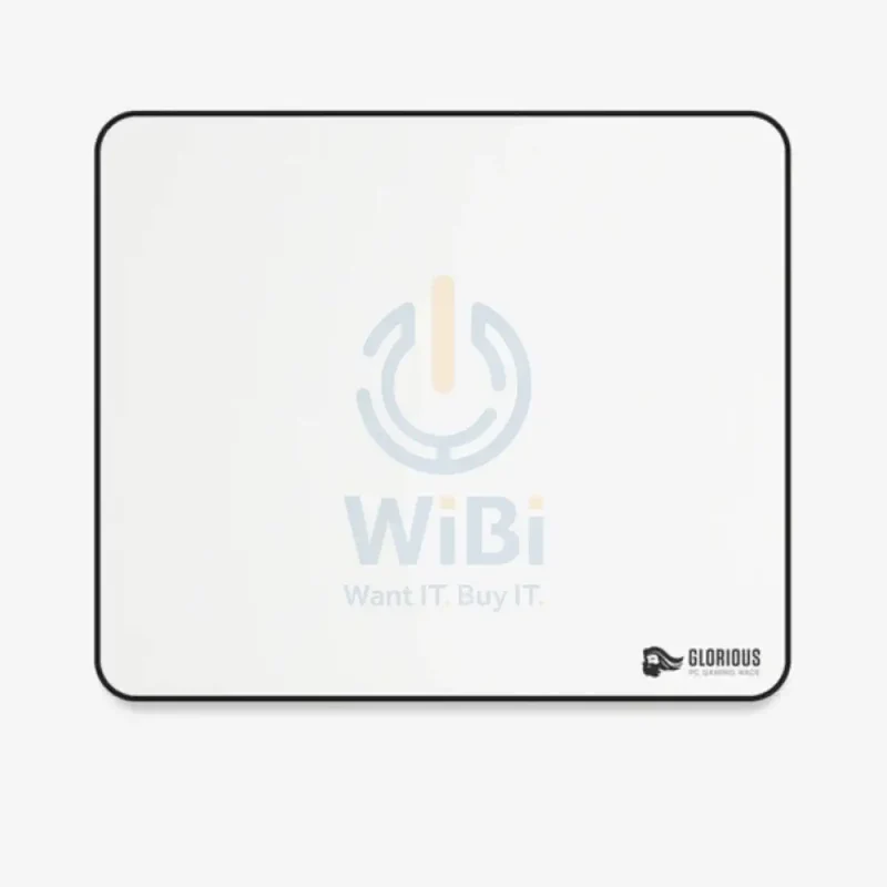 Glorious Large Gaming Mouse Pad - 11"x13" / White Edition
