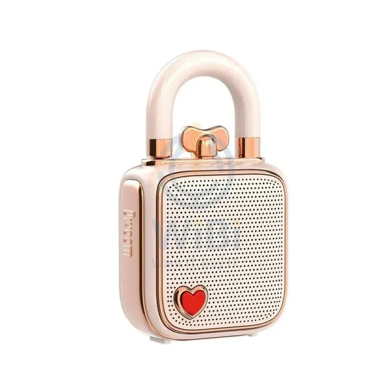 Divooom LoveLock Portable Bluetooth Speaker - Pink