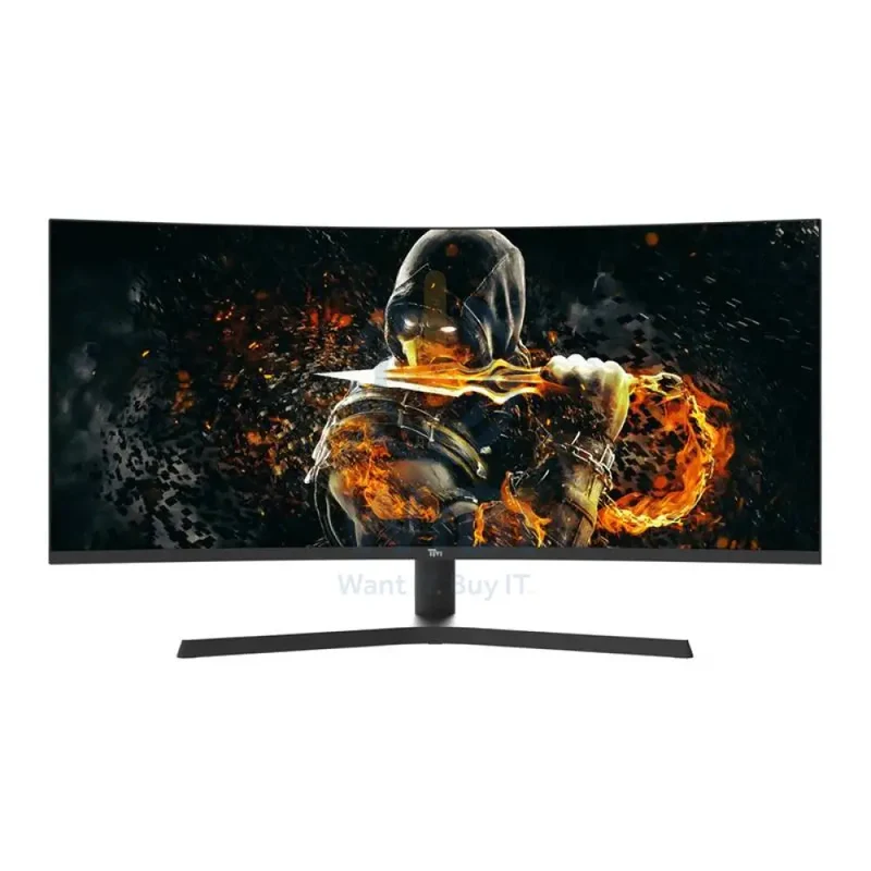 شاشة ألعاب منحنية تويستد مايندز - حجم 34 بوصة WQHD / 0.5 مللي ثانية / 165 هرتز / DisplayPort / HDMI