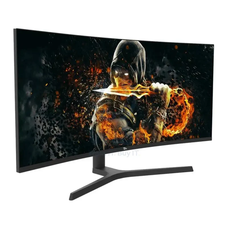 شاشة ألعاب منحنية تويستد مايندز - حجم 34 بوصة WQHD / 0.5 مللي ثانية / 165 هرتز / DisplayPort / HDMI