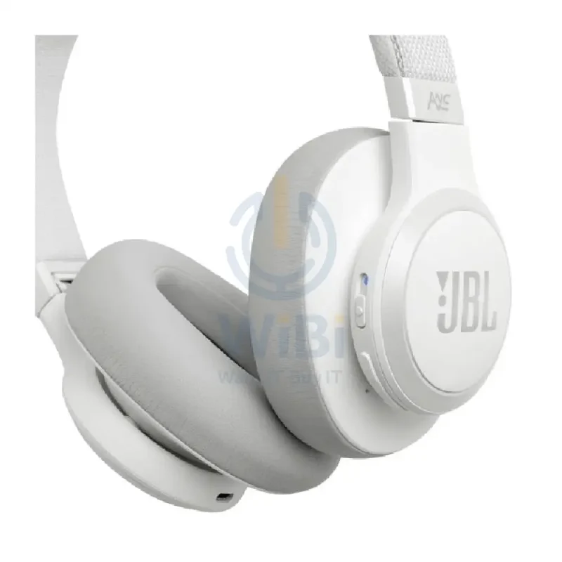 JBL Live 650BTNC Noise Cancelling Headphones - Over-Ear / Wireless / White