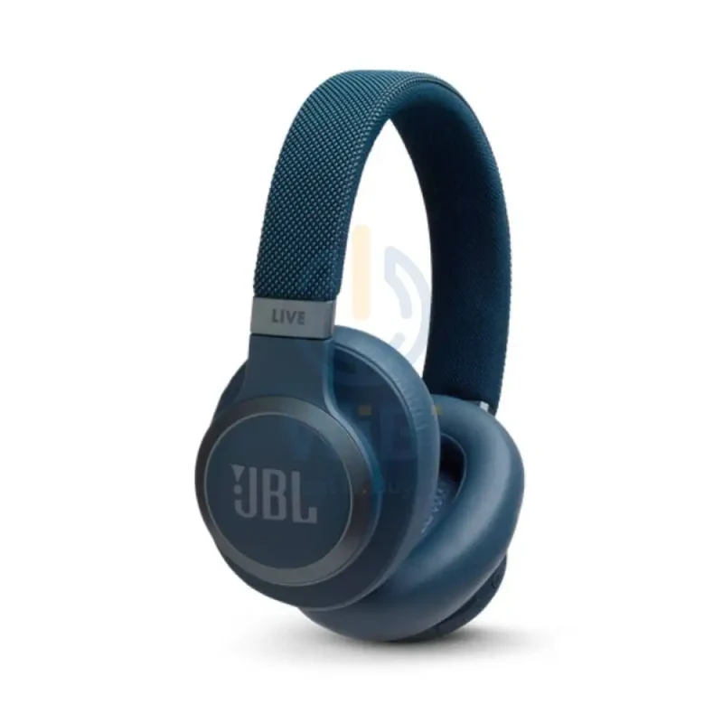 JBL Live 650BTNC Noise Cancelling Headphones - Over-Ear / Wireless / Blue
