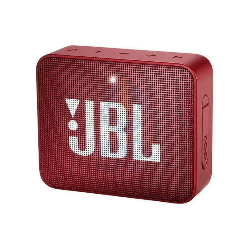 JBL GO 2 Portable Bluetooth Speaker - Red