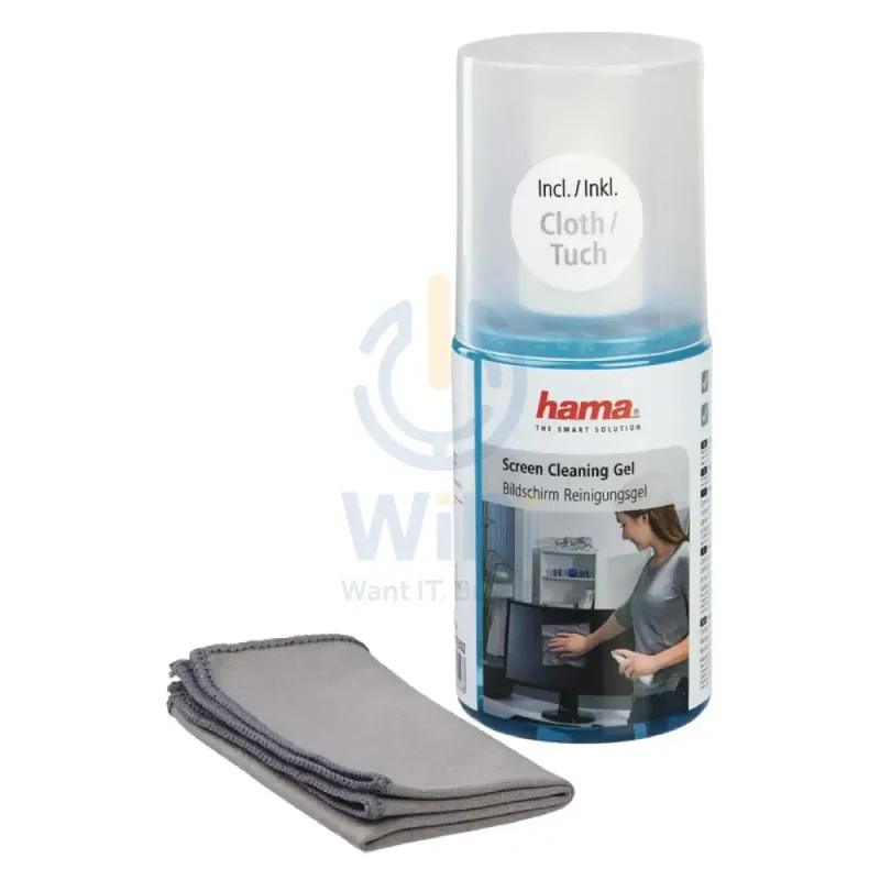 Hama Screen Cleaning Gel With Cloth - 200ml