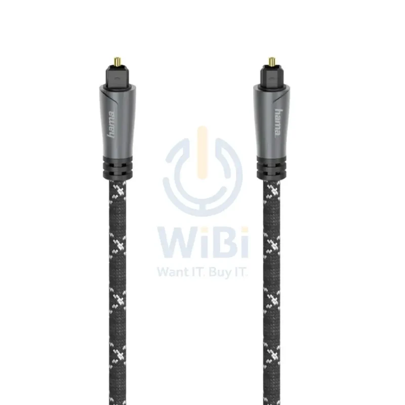 Hama Audio Optical Fibre Toslink Cable 3.0 m - Metal