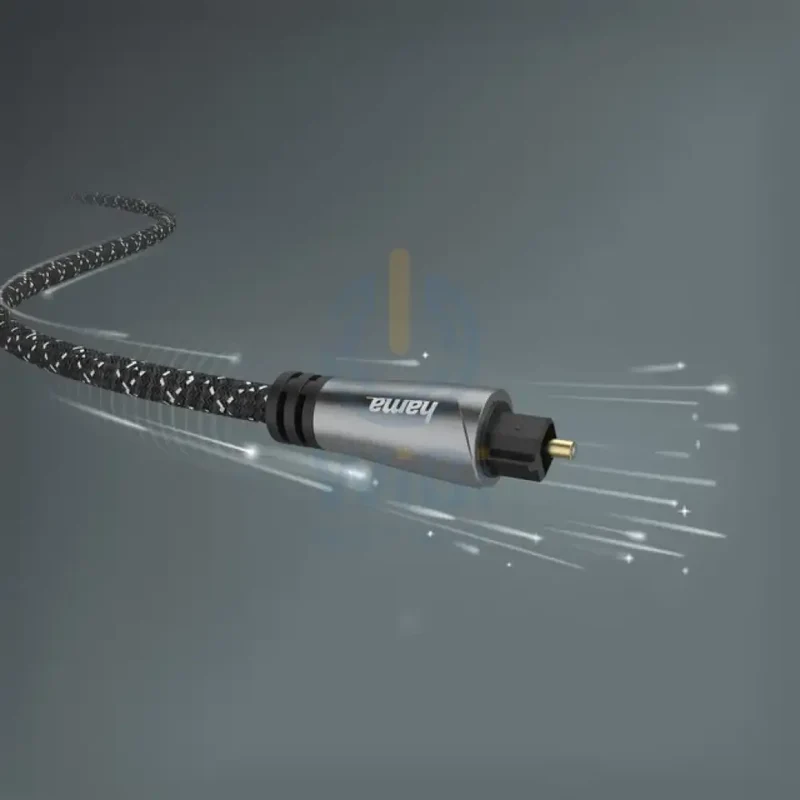 Hama Audio Optical Fibre Toslink Cable 3.0 m - Metal
