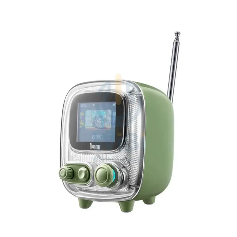 Divoom Tiivoo-2 Photo Album & Lyrics Bluetooth Mini Speaker - Vintage Green