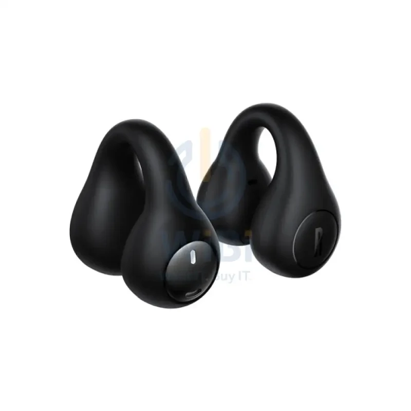 Baseus AirGo AS01 Open Ear Clip On Wireless Earbuds - Bluetooth / Black