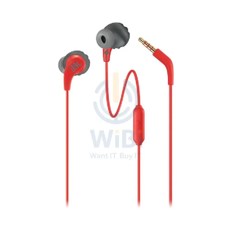 JBL Endurance Run Earphones - 3.5mm / In-ear / Wired / Red