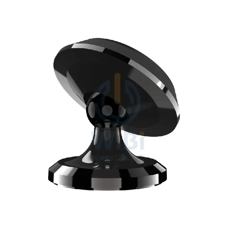 Porodo 3 Circular Discs Magnetic Car Mount - Black