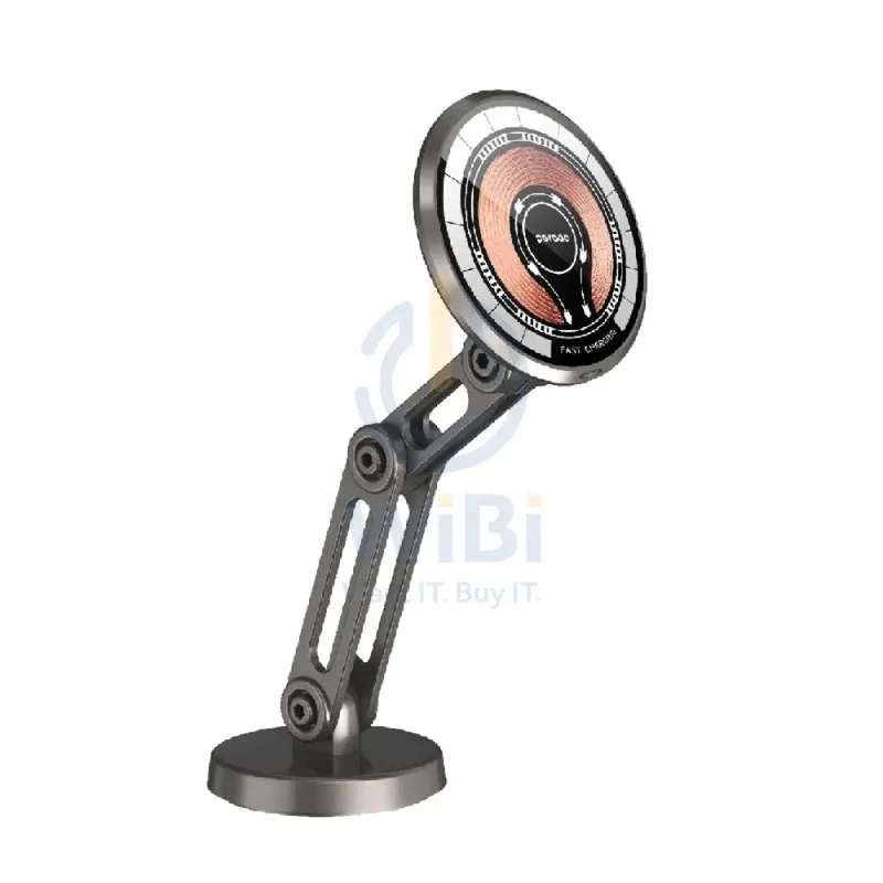 Porodo Magsafe Charging Transparent Phone Mount - Black