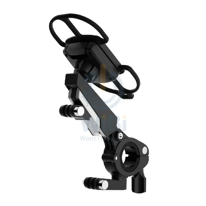 Porodo 360° Rotatable Bike Phone Mount - Black