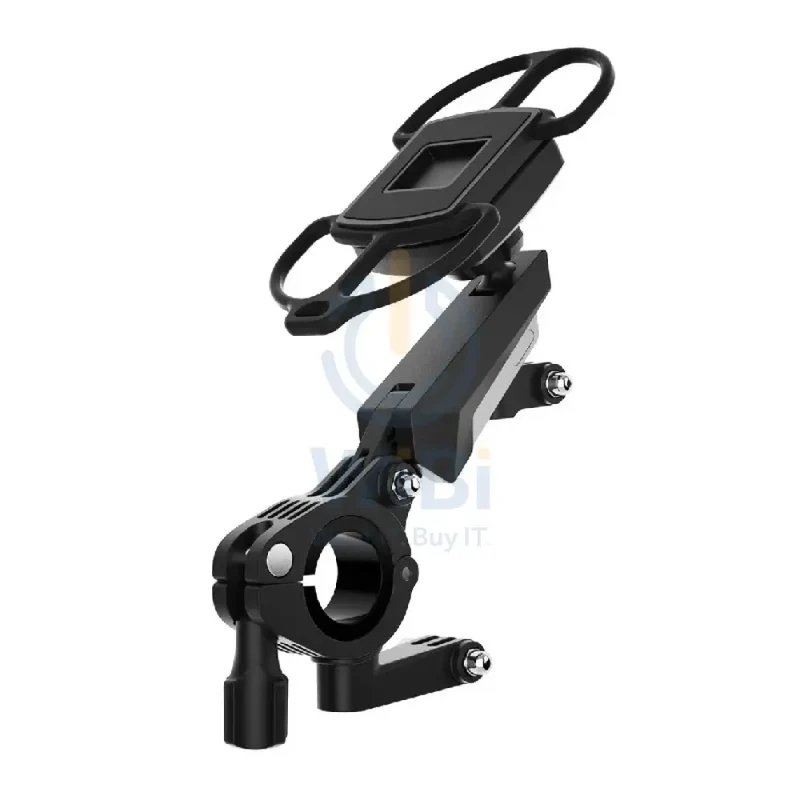 Porodo 360° Rotatable Bike Phone Mount - Black