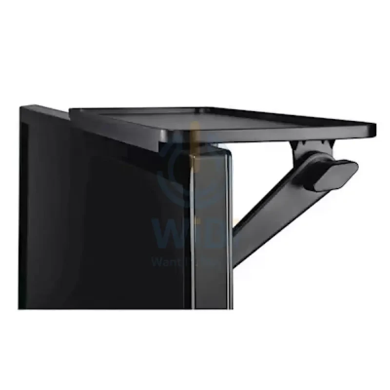 Hama Universal Screen Shelf for TV and PC Monitors, 30.0 x 12.7 cm - Black