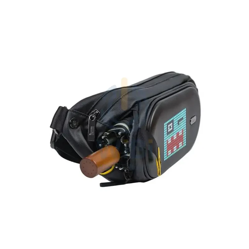 Divoom Pixoo Sling Bag-C Innovative LED SlingBag - Black